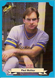 1988 Classic Blue Baseball Cards       232     Paul Molitor